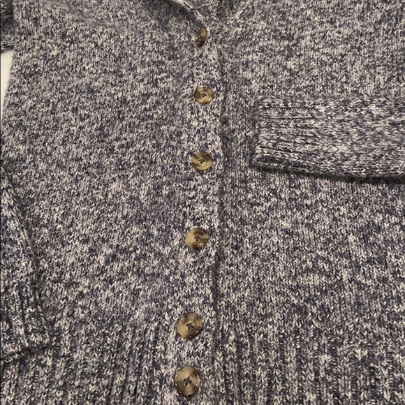 Tommy Hilfiger Blue Shawl Collar Cardigan - Picture 4 of 7